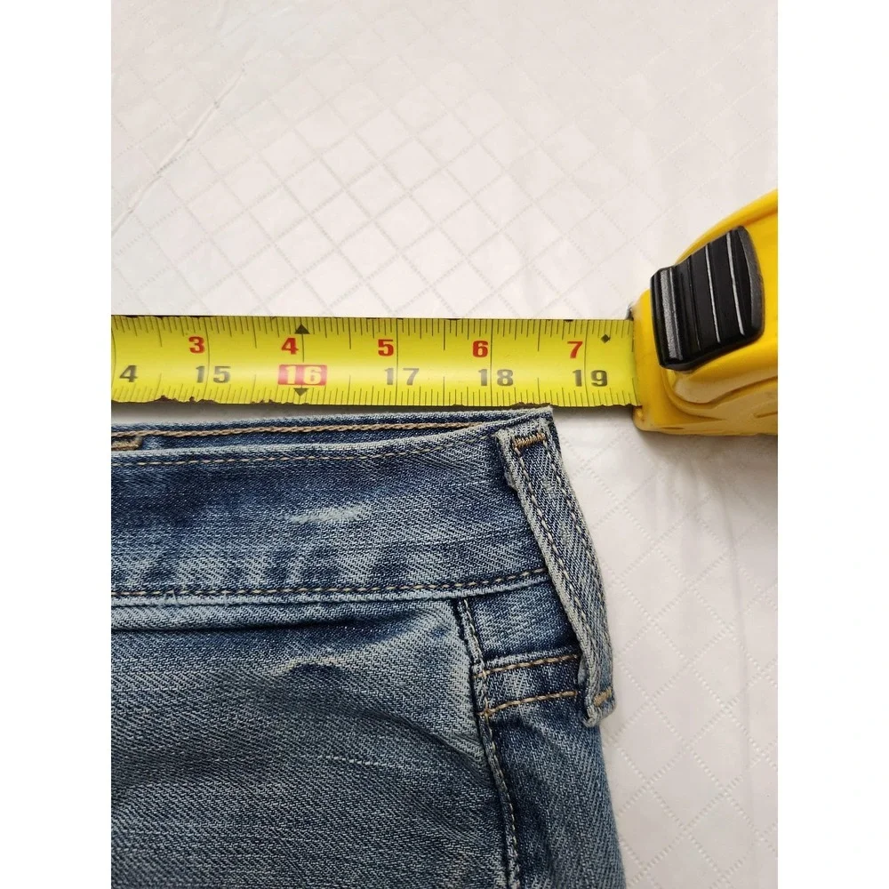 Levis 501 Jeans Mens 38x32 Blue Medium Wash‎ Straight Leg Button Fly Denim Pants